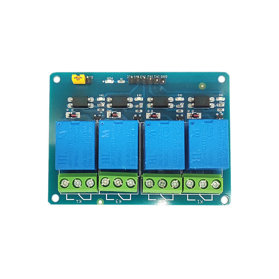 12V Relay Module 4-Channel with Optocoupler